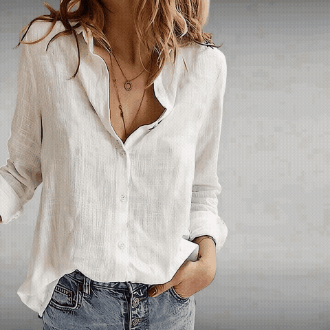 Johanne™ | Airy Linen Blouse