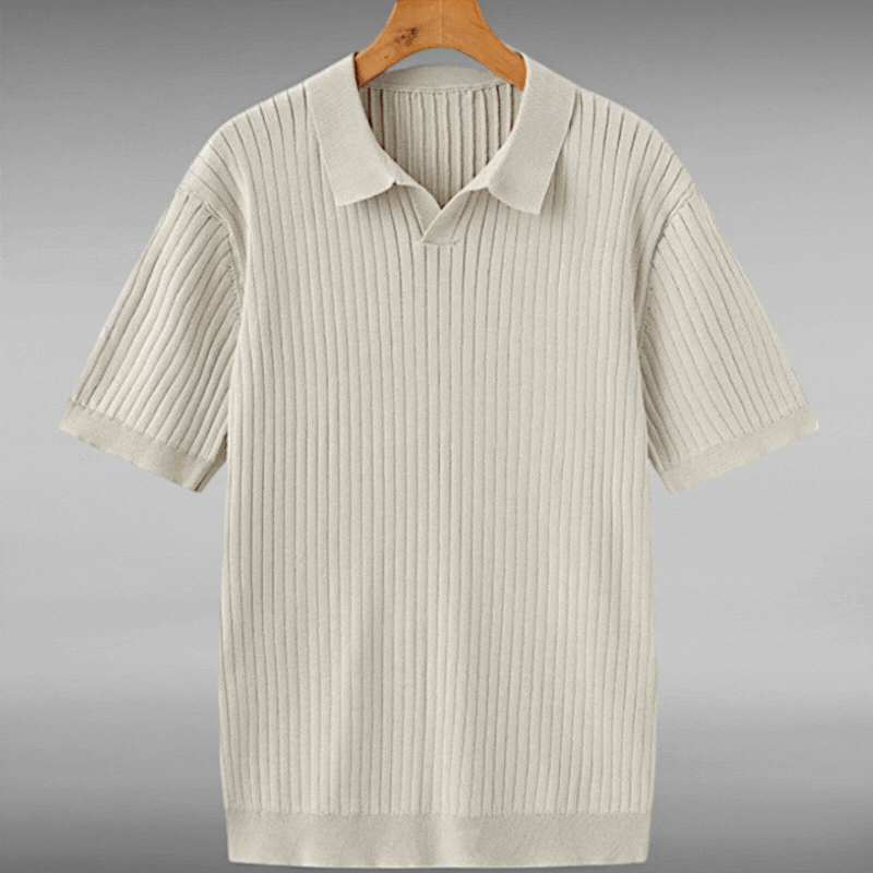 Thomas™ | Feel the subtle luxury of a ribbed polo