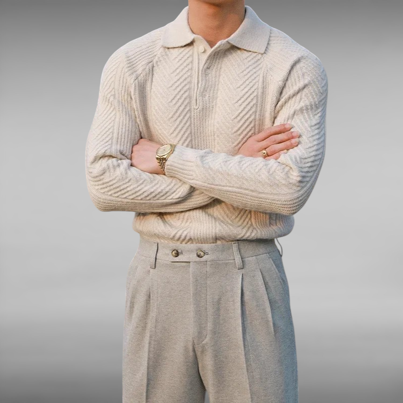 Andreas™ | Luxurious Knitted Polo