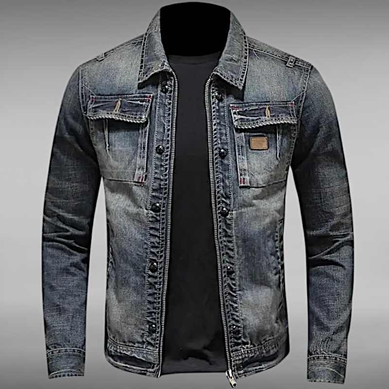 Carl™ | Retro Denim Jacket