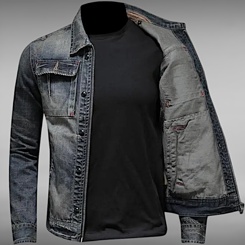 Carl™ | Retro Denim Jacket