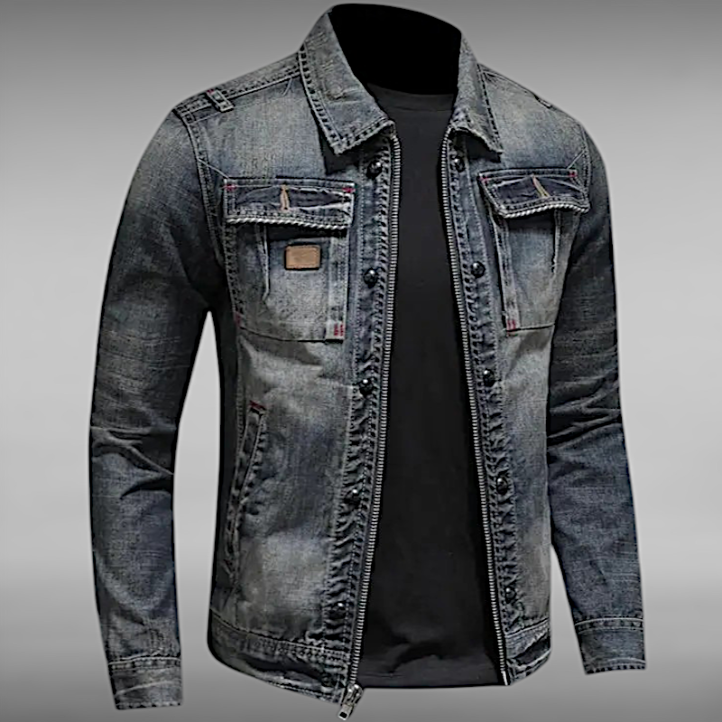 Carl™ | Retro Denim Jacket