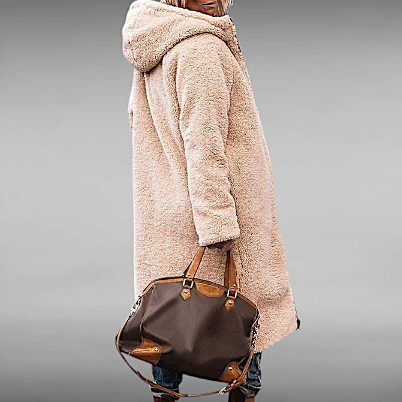 Celine™ | Lange omkeerbare winterjas