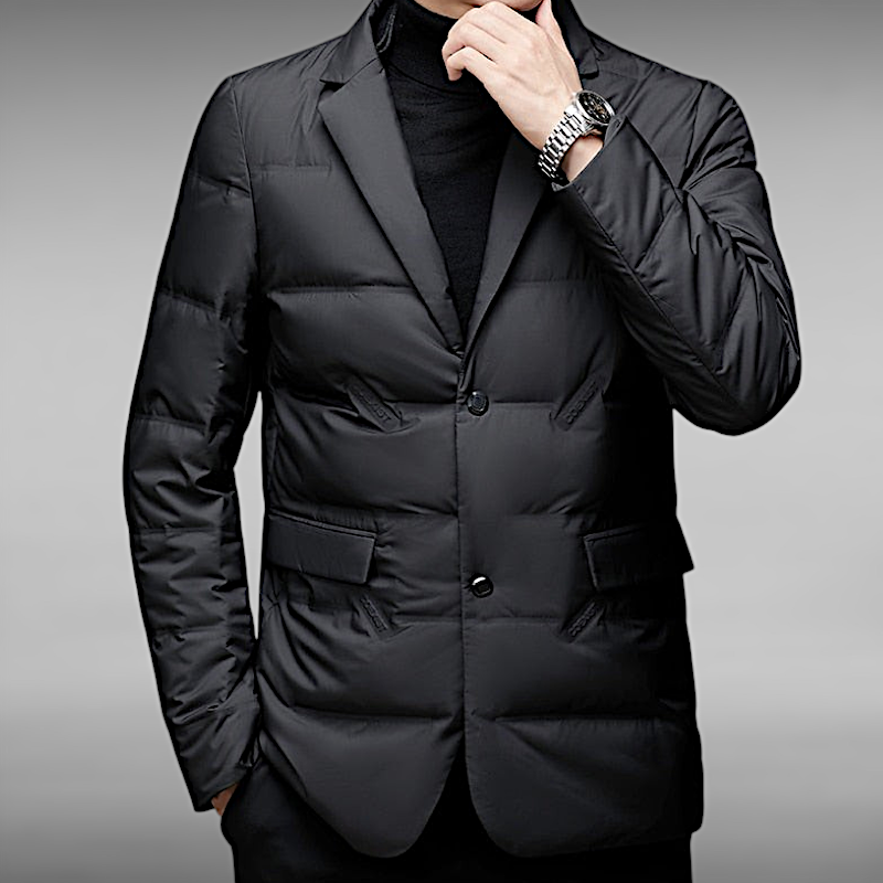 Henry™ | Elegante blazer gevoerd met dons