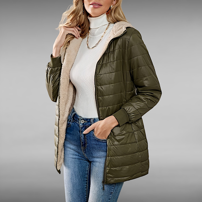 Enrica™ | Long casual jacket