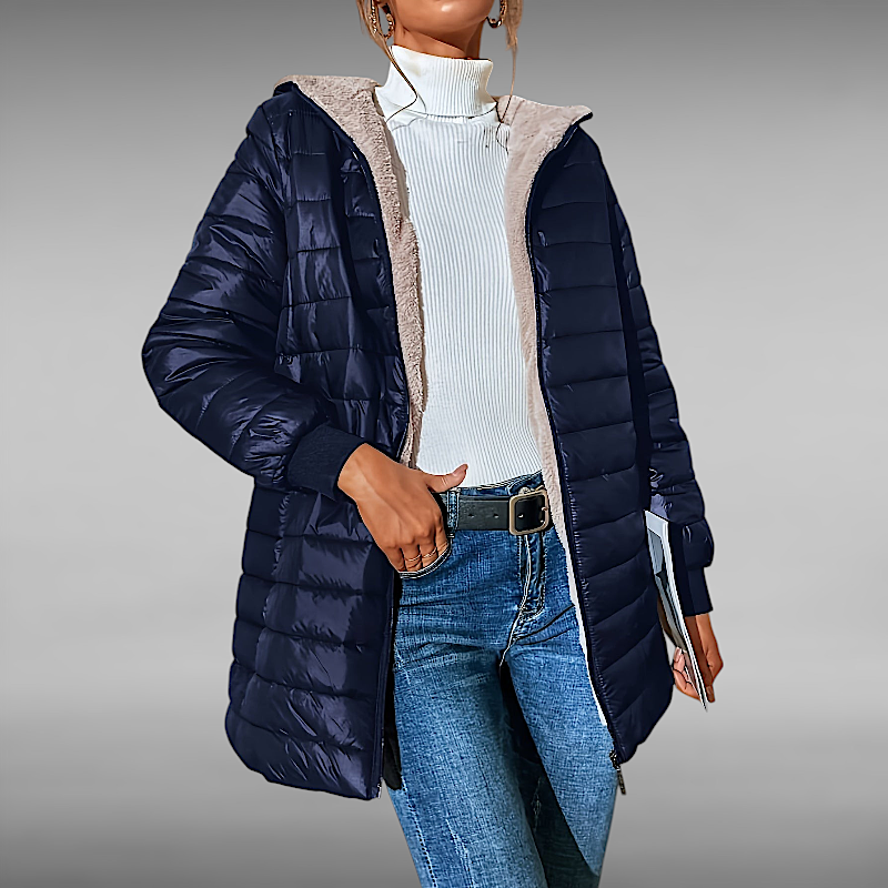 Enrica™ | Long casual jacket