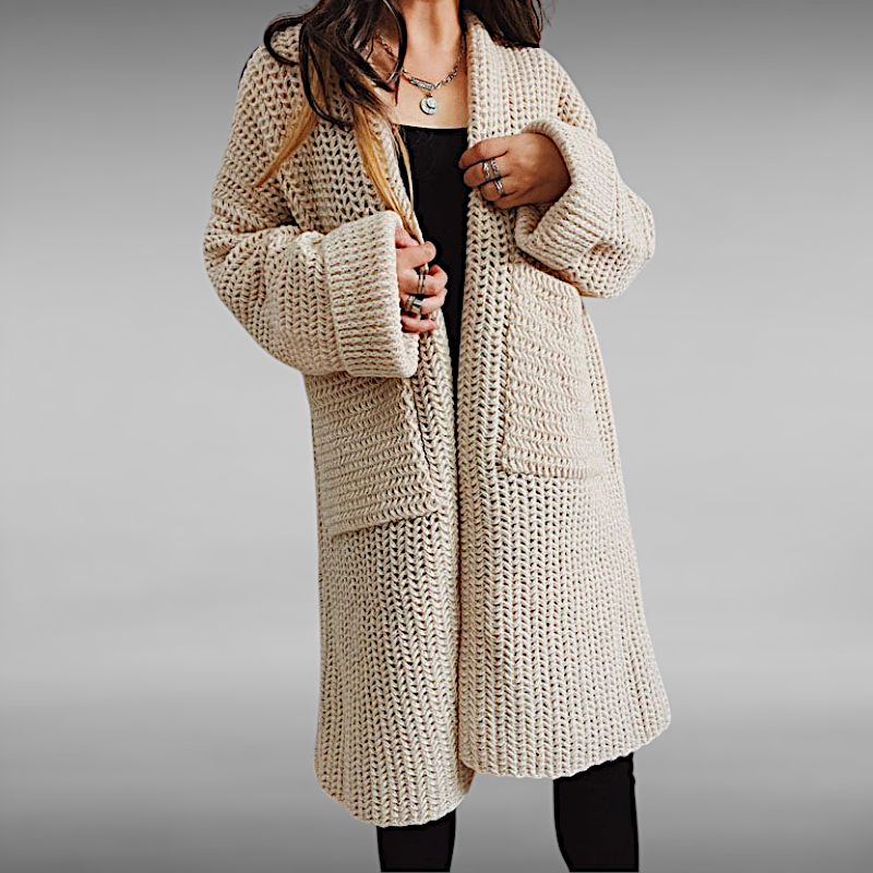 Ida™ | Casual effen gebreid vest