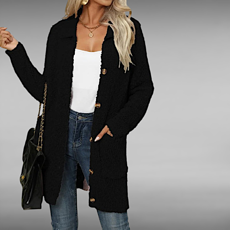 Hanna™ | Casual Solid Cardigan