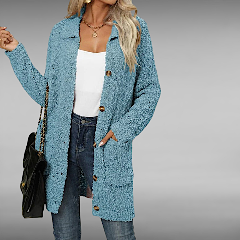 Hanna™ | Casual Solid Cardigan