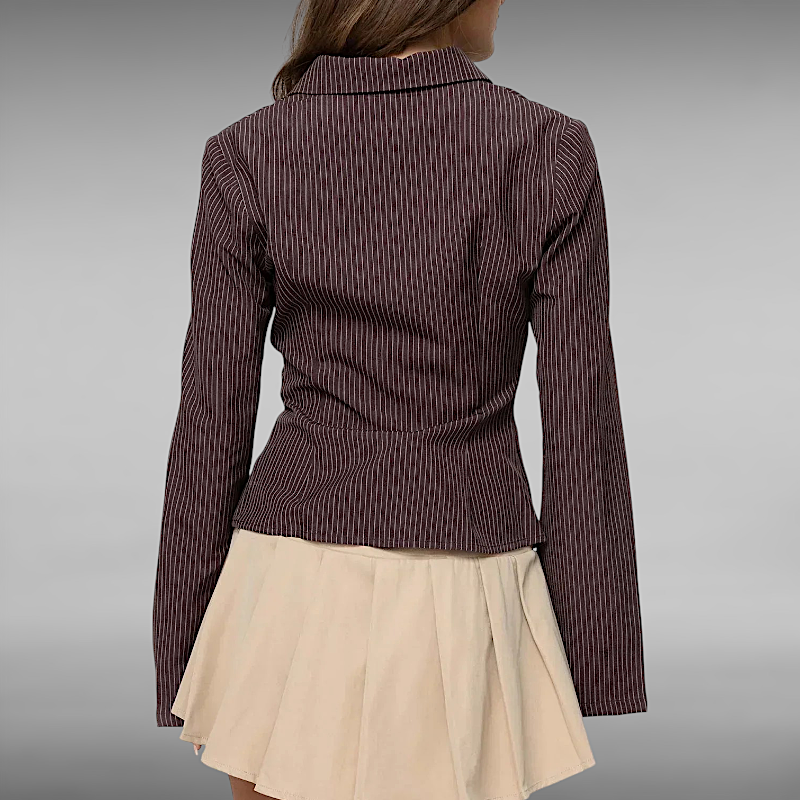 Karla™ | Soft striped top with wide sleeves – style meets comfort