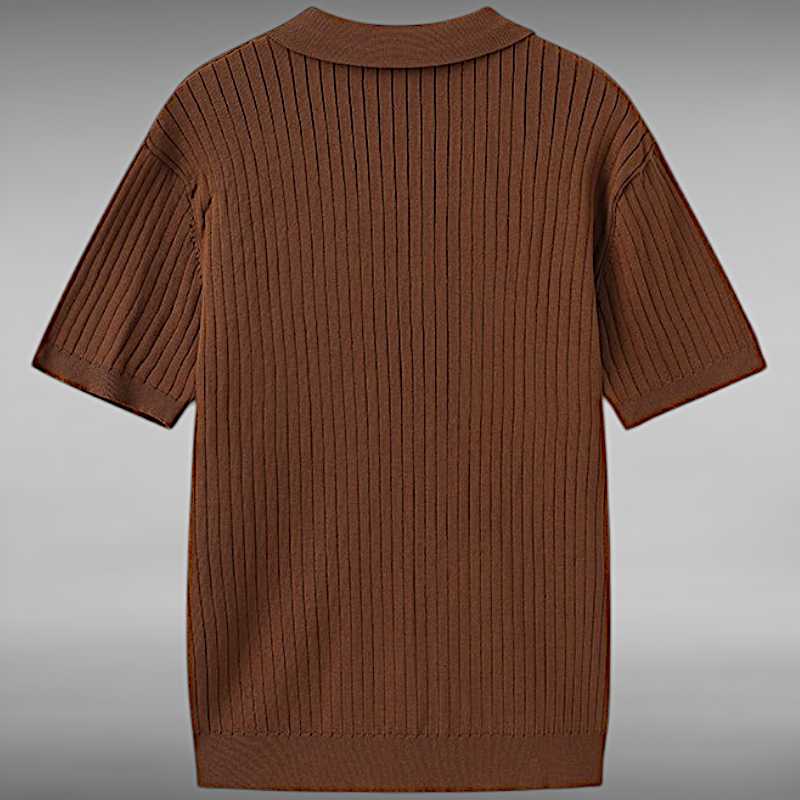 Thomas™ | Feel the subtle luxury of a ribbed polo