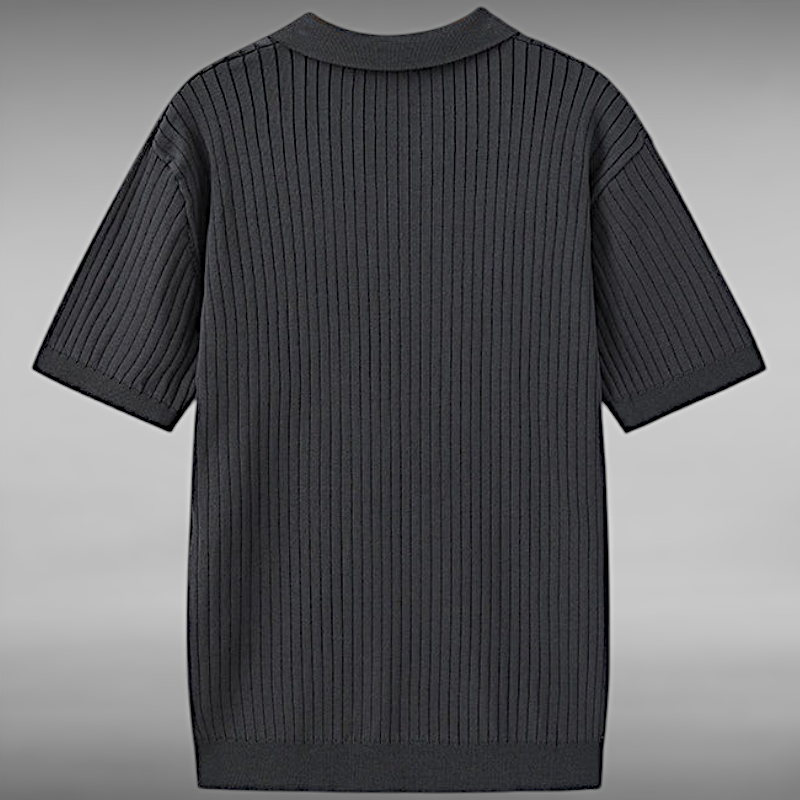 Thomas™ | Feel the subtle luxury of a ribbed polo