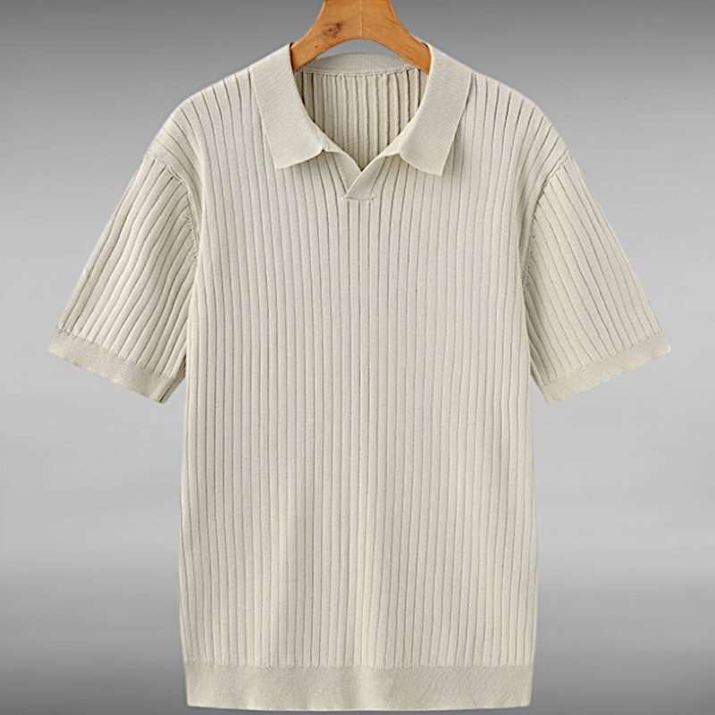 Thomas™ | Feel the subtle luxury of a ribbed polo