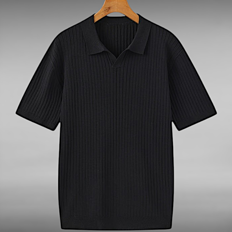 Thomas™ | Feel the subtle luxury of a ribbed polo