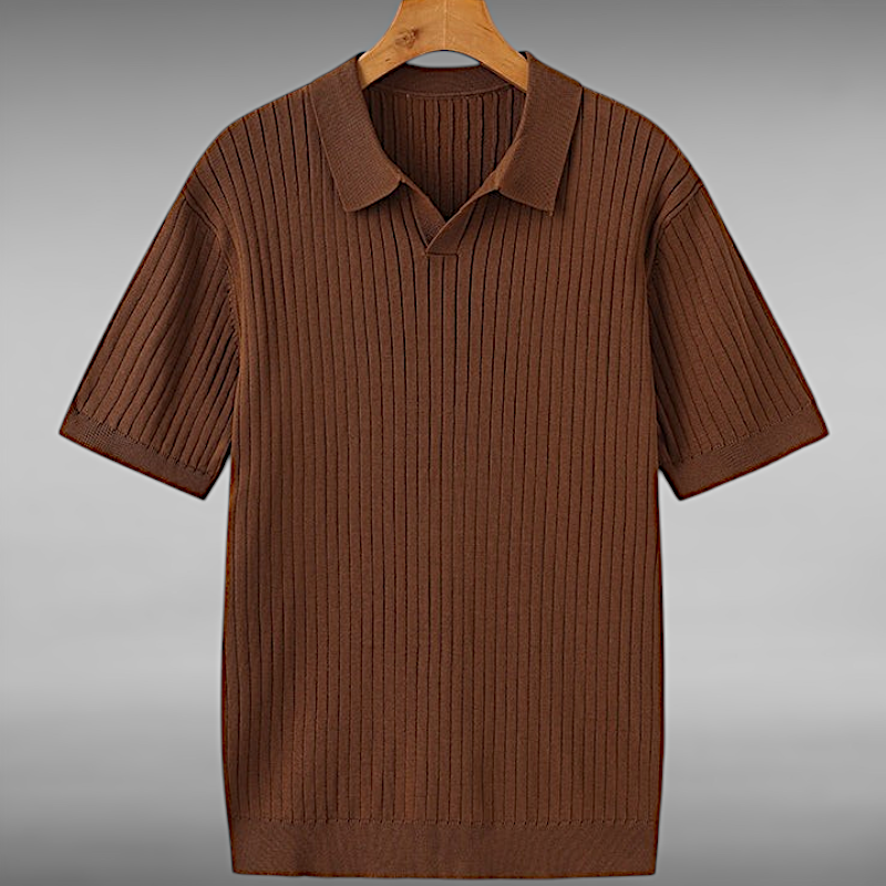 Thomas™ | Feel the subtle luxury of a ribbed polo