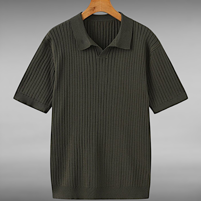 Thomas™ | Feel the subtle luxury of a ribbed polo