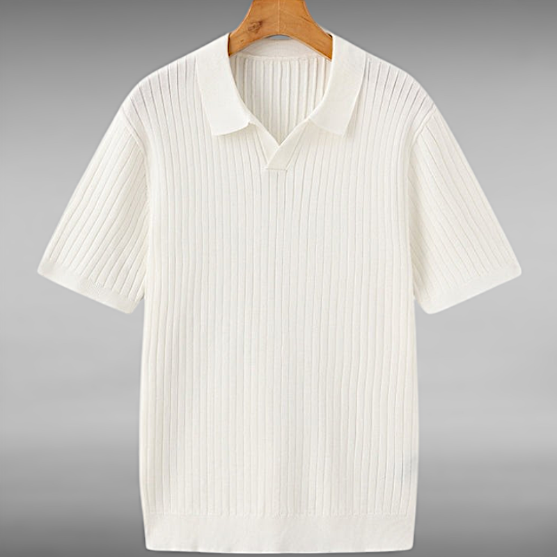 Thomas™ | Feel the subtle luxury of a ribbed polo