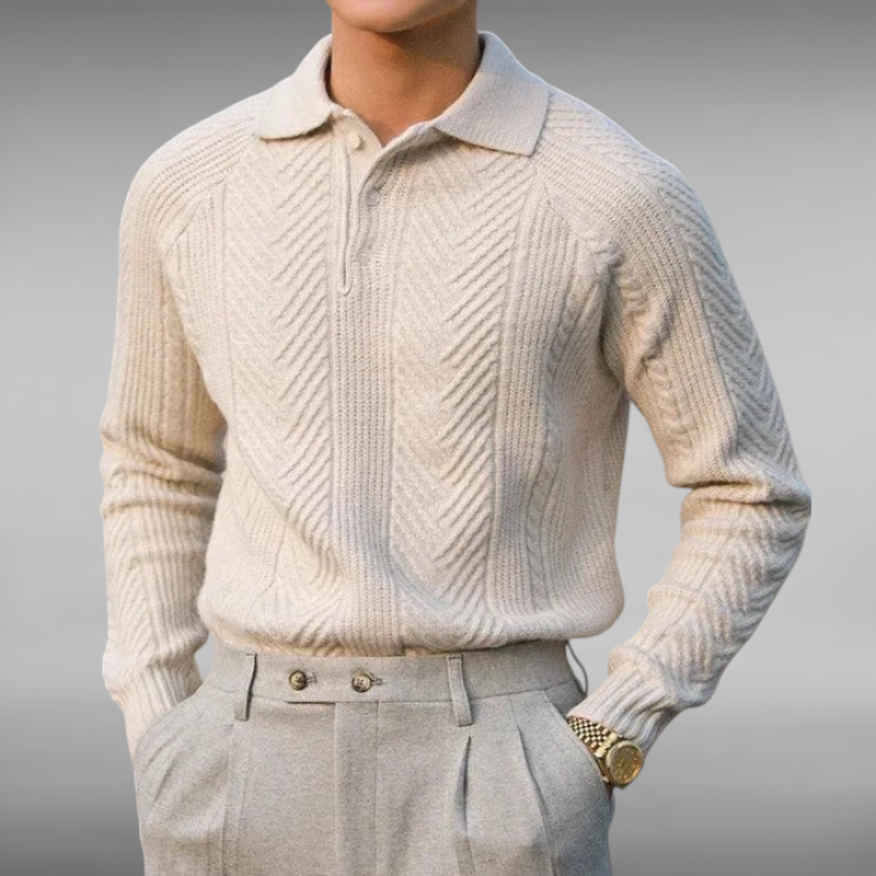Andreas™ | Luxurious Knitted Polo