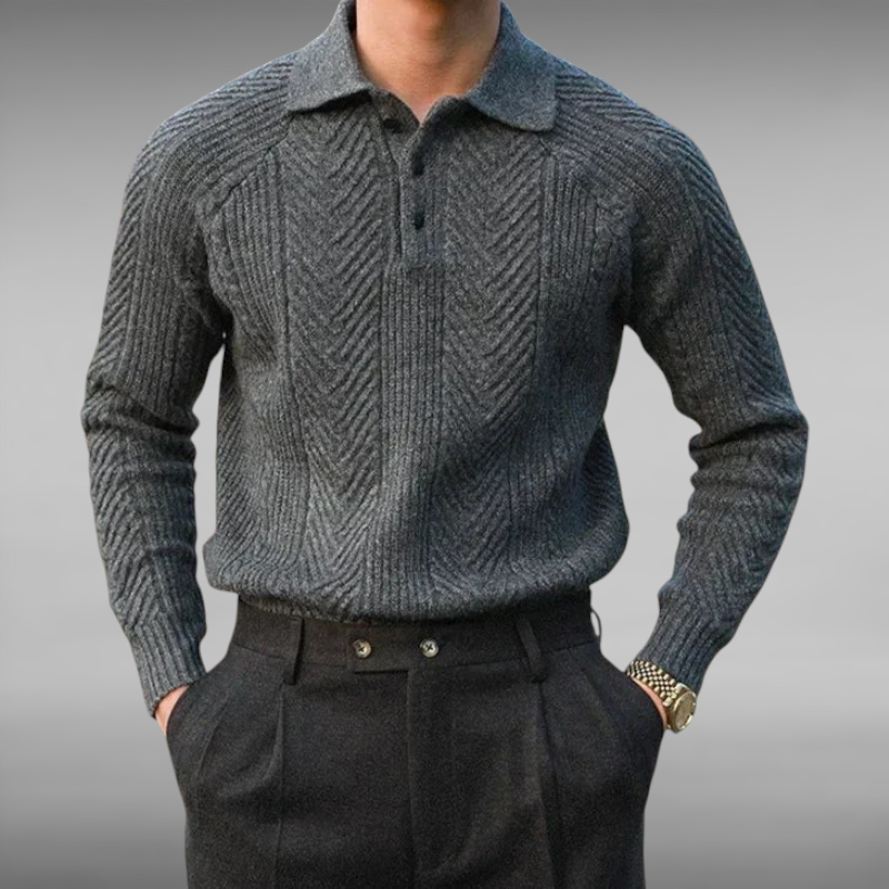 Andreas™ | Luxurious Knitted Polo
