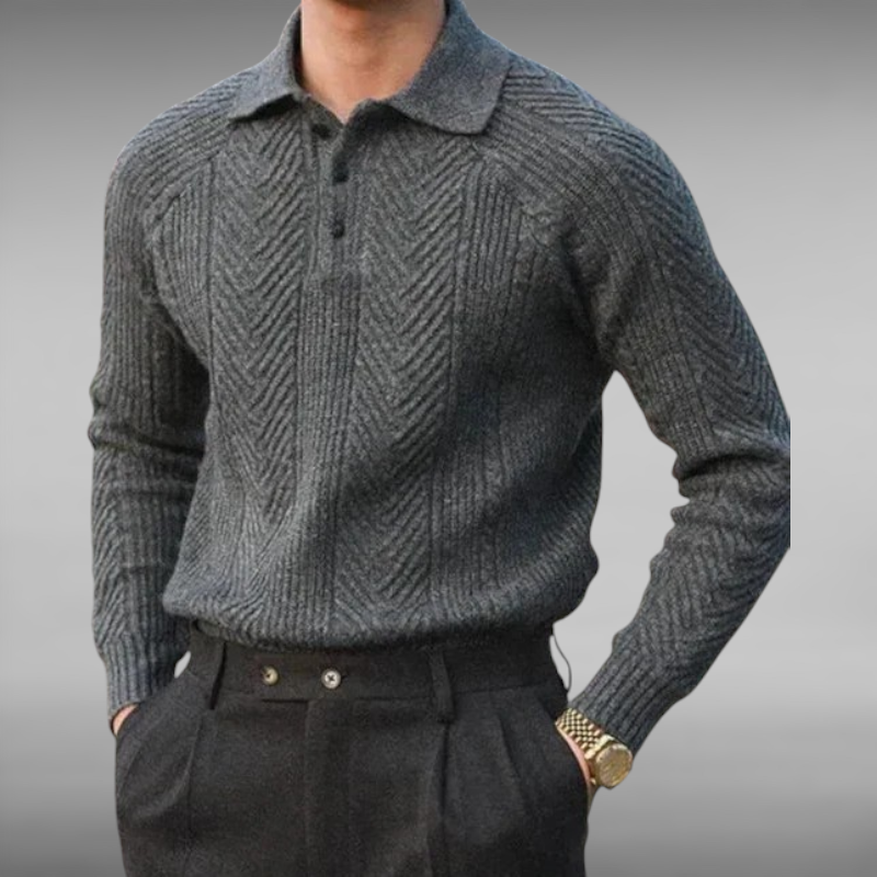 Andreas™ | Luxurious Knitted Polo