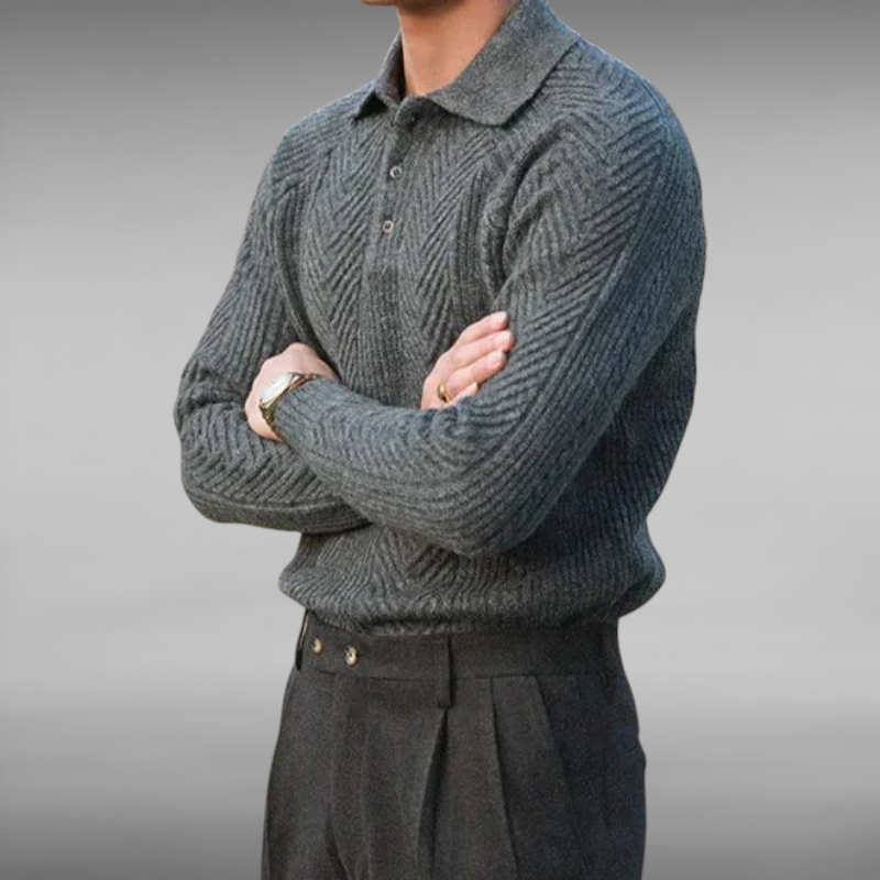 Andreas™ | Luxurious Knitted Polo