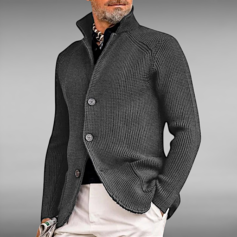 Emil™ | Gebreid vest in wolmix