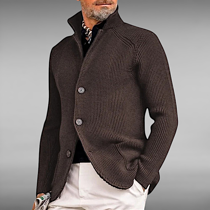 Emil™ | Gebreid vest in wolmix