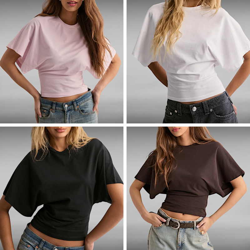 Josefine™ | Iconic T-shirt with Statement Sleeves