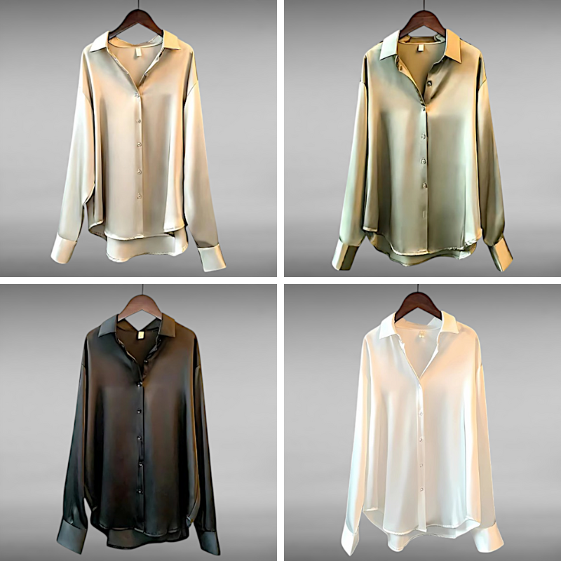 Edith™ | Luxurious silk blouse