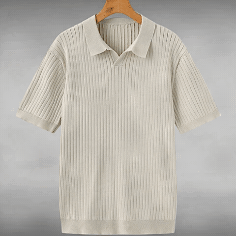 Thomas™ | Feel the subtle luxury of a ribbed polo 