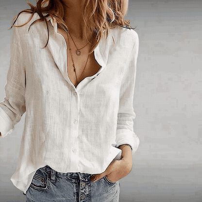 Johanne™ | Airy Linen Blouse
