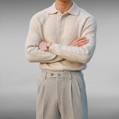 Andreas™ | Luxurious Knitted Polo