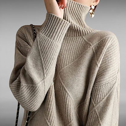 Viola™ | Argyle Polo Sweater