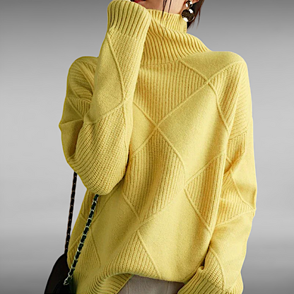 Viola™ | Argyle Polo Sweater