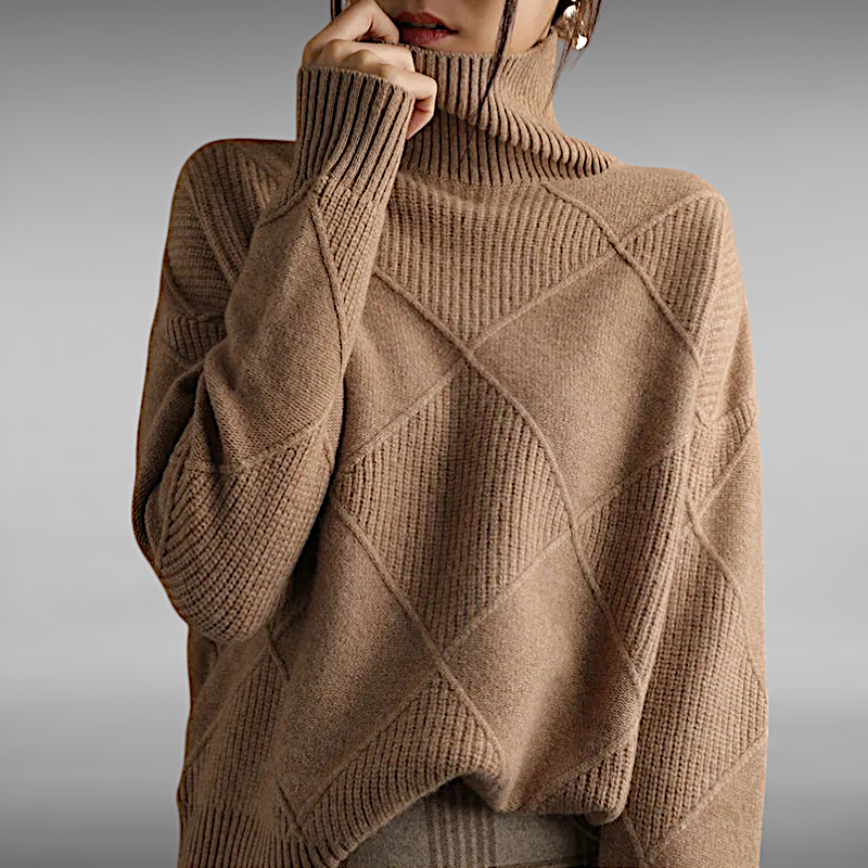 Viola™ | Argyle Polo Sweater
