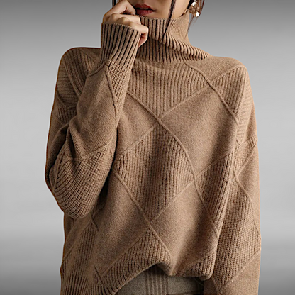 Viola™ | Argyle Polo Sweater