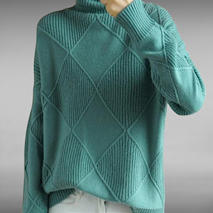 Viola™ | Argyle Polo Sweater