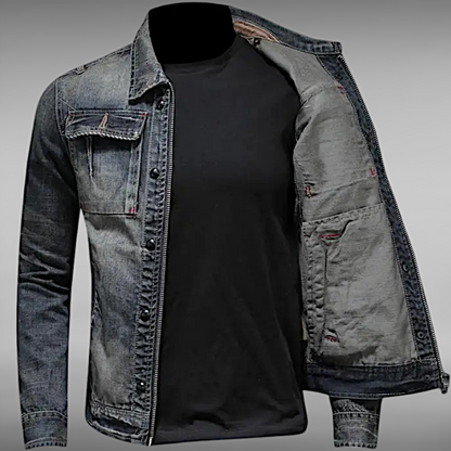 Carl™ | Retro Denim Jacket 