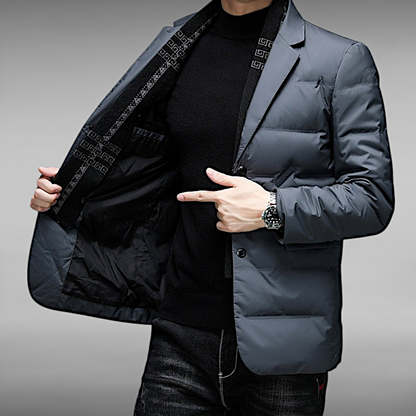 Henry™ | Elegant blazer lined with down 