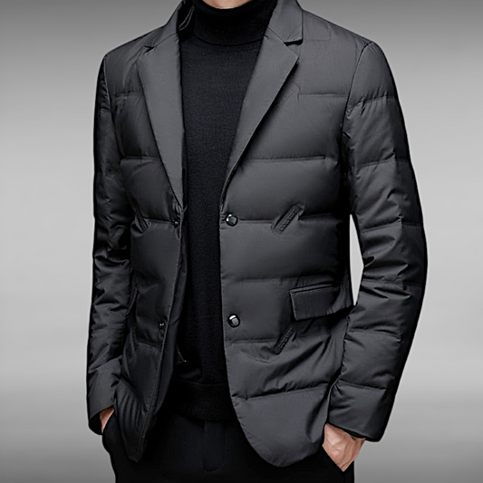 Henry™ | Elegant blazer lined with down 