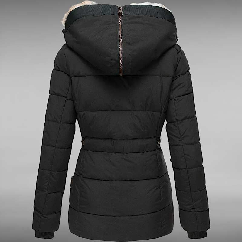 Maria™ | Warm winter jacket with fur lining