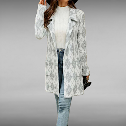 Sofie™ | Casual Geometric Knitted Coat