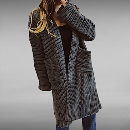 Ida™ | Casual Solid Color Knitted Cardigan