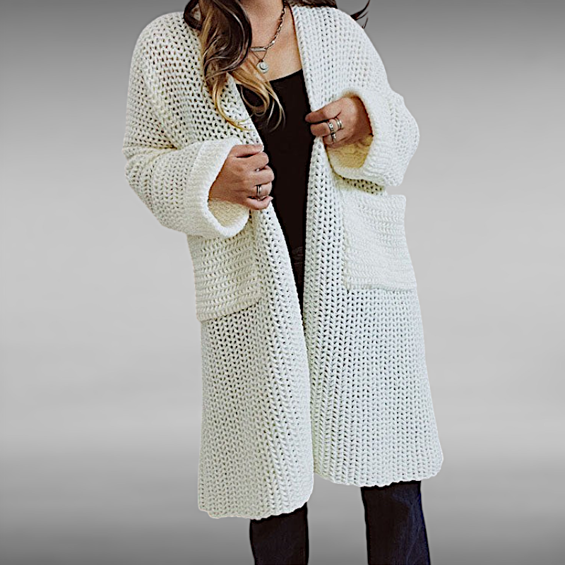 Ida™ | Casual Solid Color Knitted Cardigan
