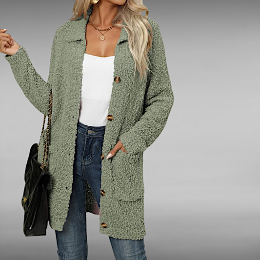 Hanna™ | Casual Solid Cardigan