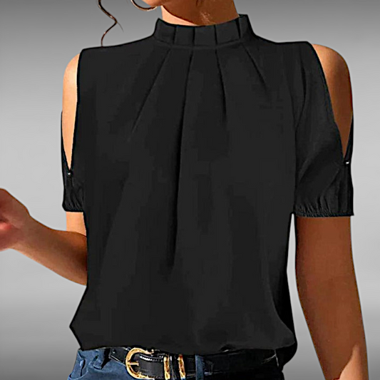 Gry™ | Off-the-Shoulder Top met Draperie