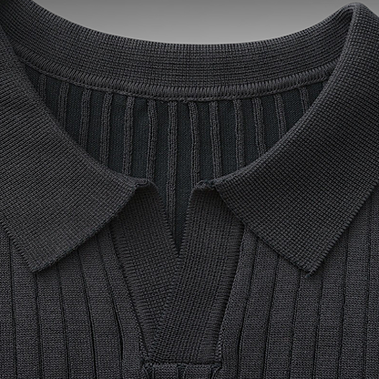 Thomas™ | Feel the subtle luxury of a ribbed polo 