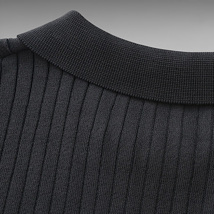 Thomas™ | Feel the subtle luxury of a ribbed polo 