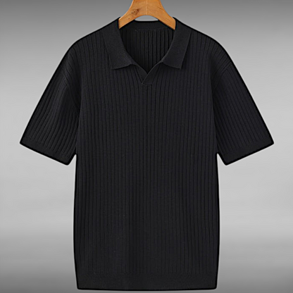 Thomas™ | Feel the subtle luxury of a ribbed polo 