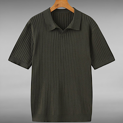 Thomas™ | Feel the subtle luxury of a ribbed polo 